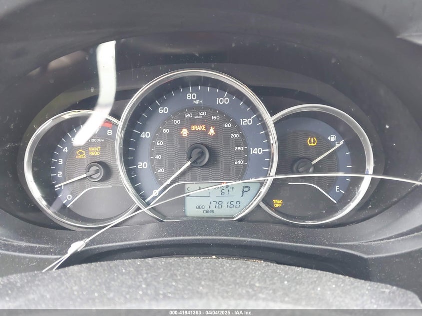 2016 TOYOTA COROLLA VIN: 2T1BURHE0GC697901