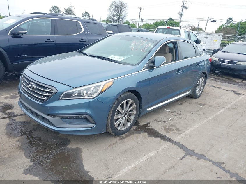2017 HYUNDAI SONATA SPORT - 5NPE34AF2HH562729