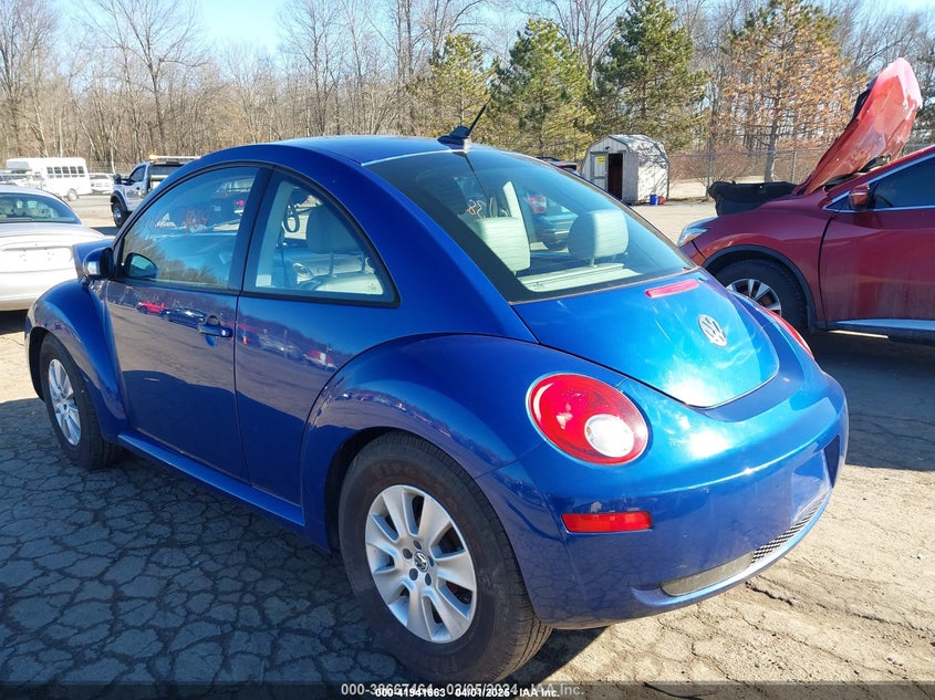 2008 Volkswagen New Beetle S/Se blue hatchback gasoline 3VWRG31C58M521265 photo #4