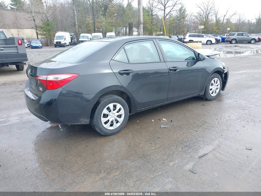 2014 TOYOTA COROLLA VIN: 2T1BURHE6EC160365
