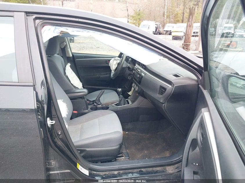 2014 TOYOTA COROLLA VIN: 2T1BURHE6EC160365