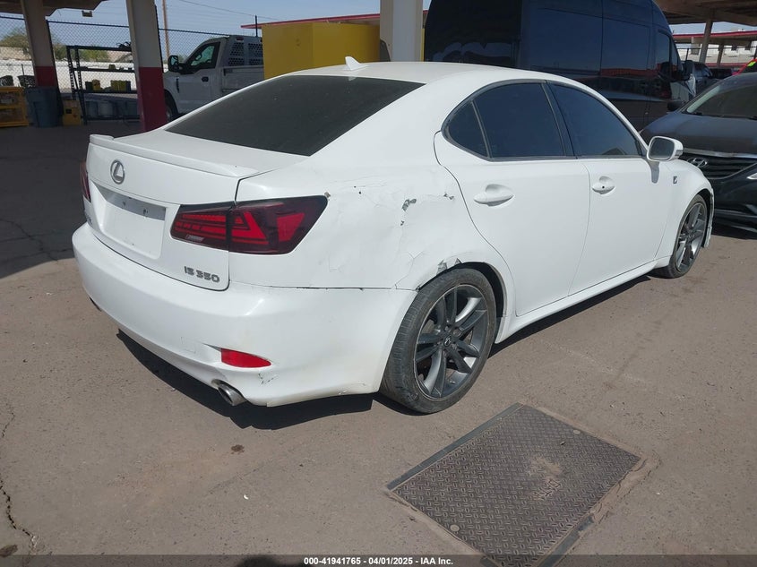 2011 LEXUS IS 350 VIN: JTHBE5C25B5025596