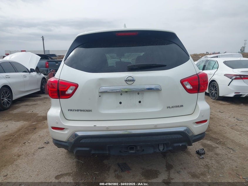 2019 NISSAN PATHFINDER PLATINUM - 5N1DR2MN6KC587102