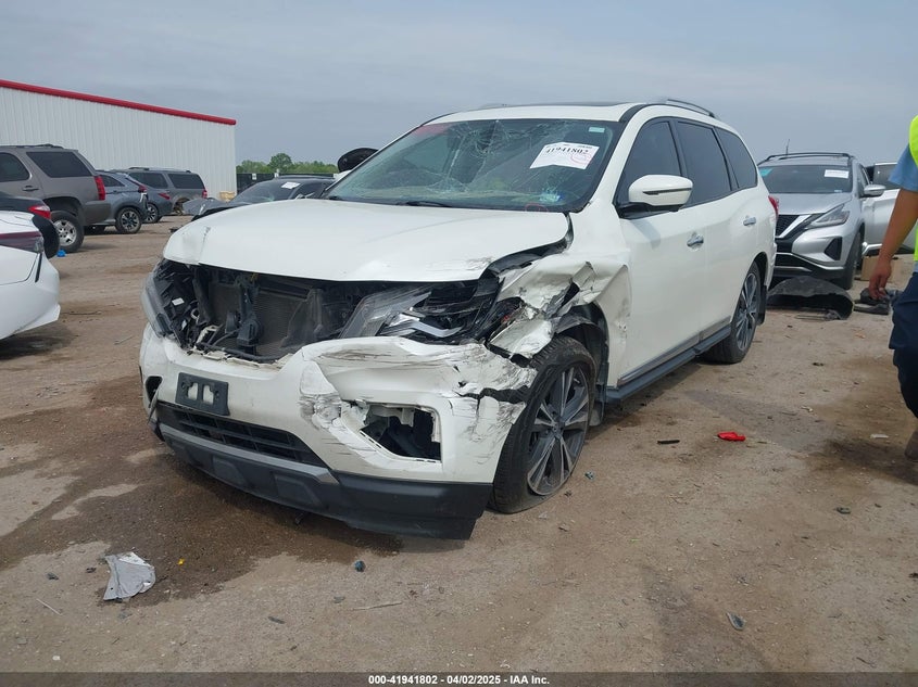 2019 NISSAN PATHFINDER PLATINUM - 5N1DR2MN6KC587102