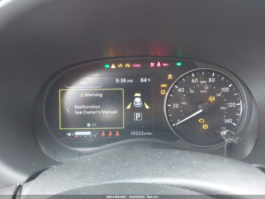 2023 NISSAN KICKS 1.6L I-4 DOHC, VVT, (VIN: 3N1CP5CV1PL499727