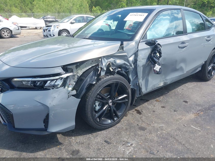 2025 HONDA CIVIC SI BASE W/HIGH PERFORMANCE SUMMER TIRES/ - 2HGFE1E55SH474645