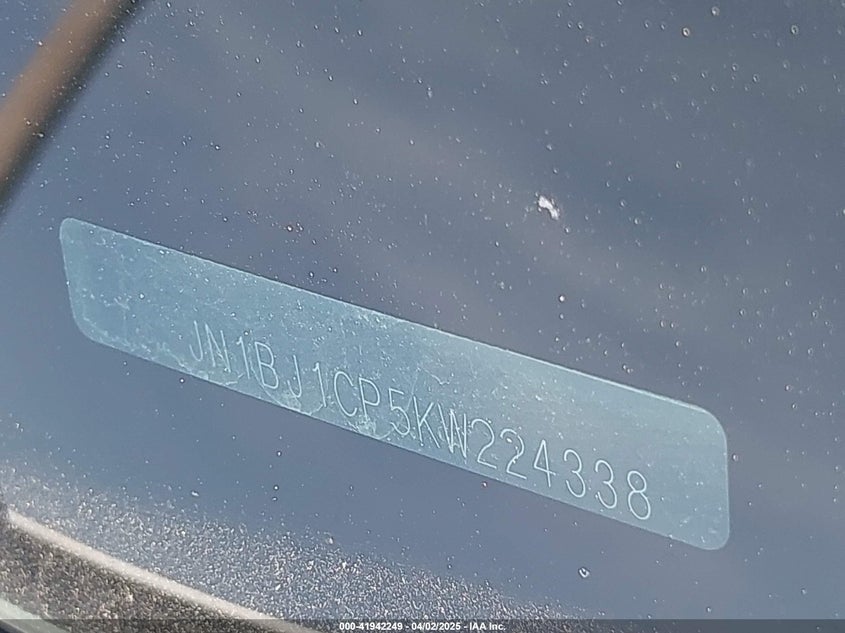 2019 NISSAN ROGUE SPORT S - JN1BJ1CP5KW224338