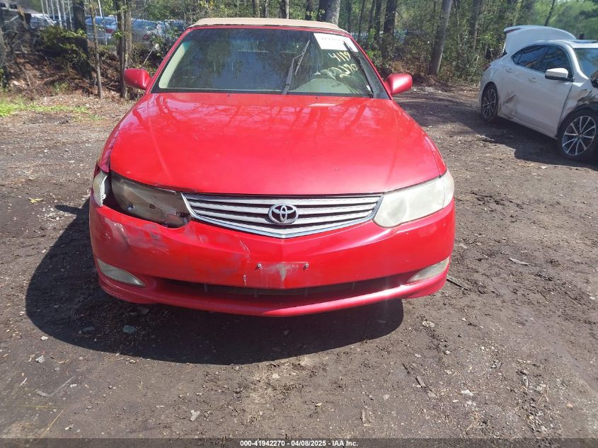2002 Toyota Camry Solara Sle V6 VIN: 2T1FF28P82C569418 Lot: 41942270