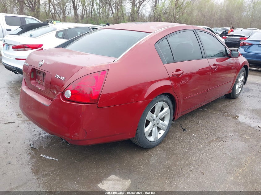 2006 NISSAN MAXIMA VIN: 1N4BA41E06C810992