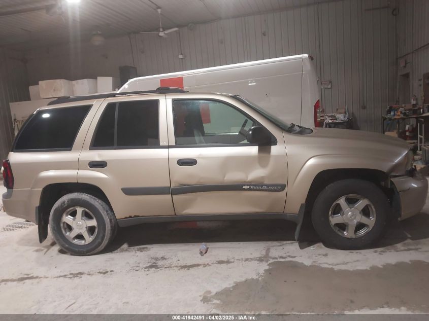 2004 Chevrolet Trailblazer Ls VIN: 1GNDT13S542162736 Lot: 41942491