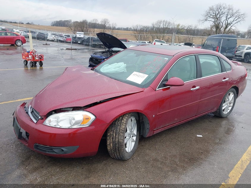 2008 CHEVROLET IMPALA VIN: 2G1WU583989282370
