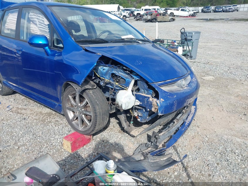 2007 HONDA FIT VIN: JHMGD386X7S029838