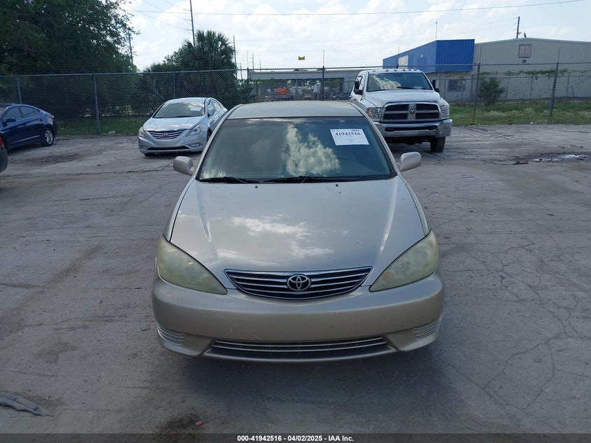 2006 TOYOTA CAMRY VIN: 4T1BE32K66U153540