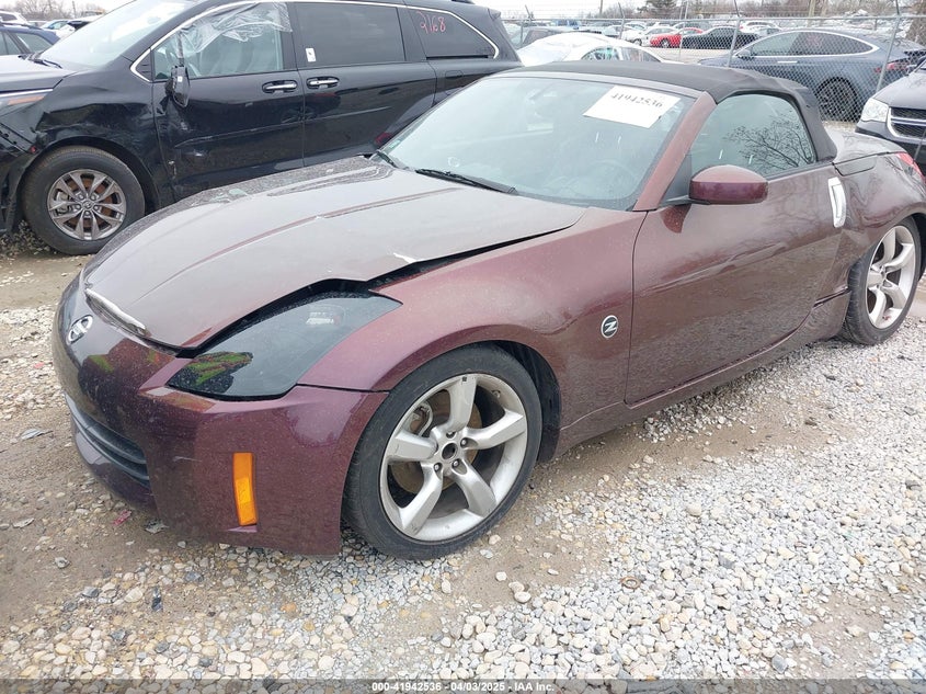 2006 NISSAN 350Z VIN: JN1AZ36A66M455600