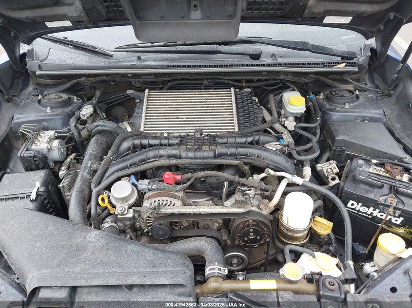 2015 SUBARU WRX VIN: JF1VA1D64F8834053