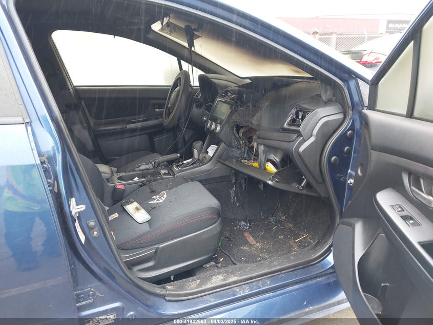 2015 SUBARU WRX VIN: JF1VA1D64F8834053