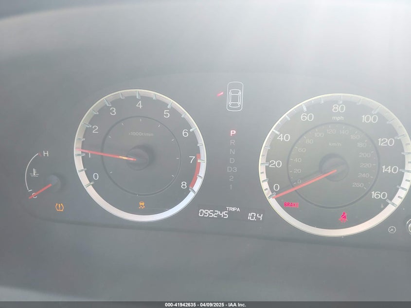 2012 HONDA ACCORD VIN: 1HGCP2F34CA156645