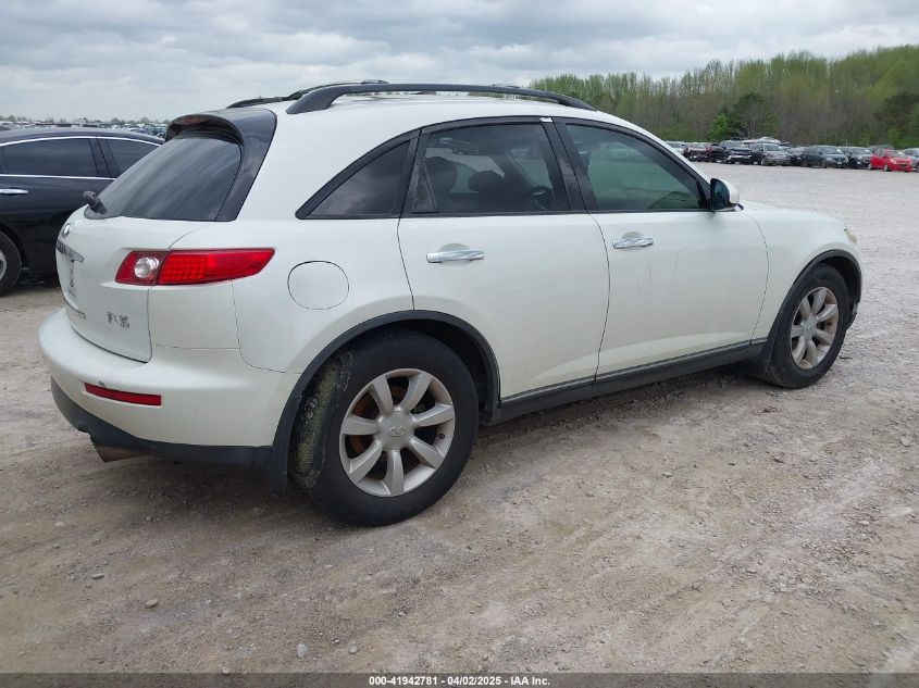 2003 Infiniti Fx35 VIN: JNRAS08U63X101433 Lot: 41942781