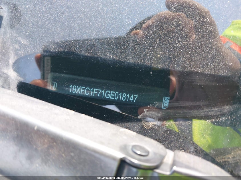 2016 HONDA CIVIC EXL - 19XFC1F71GE018147