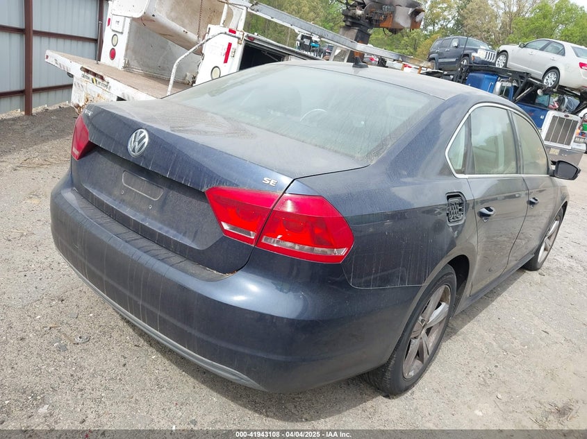 2013 VOLKSWAGEN PASSAT 2.5L SE - 1VWBP7A36DC033947