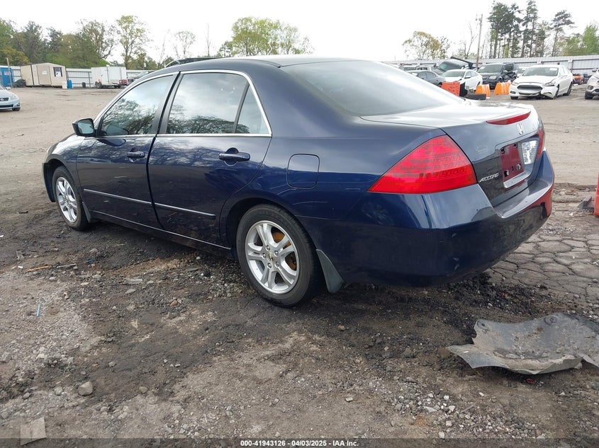 2006 HONDA ACCORD VIN: 1HGCM567X6A165612