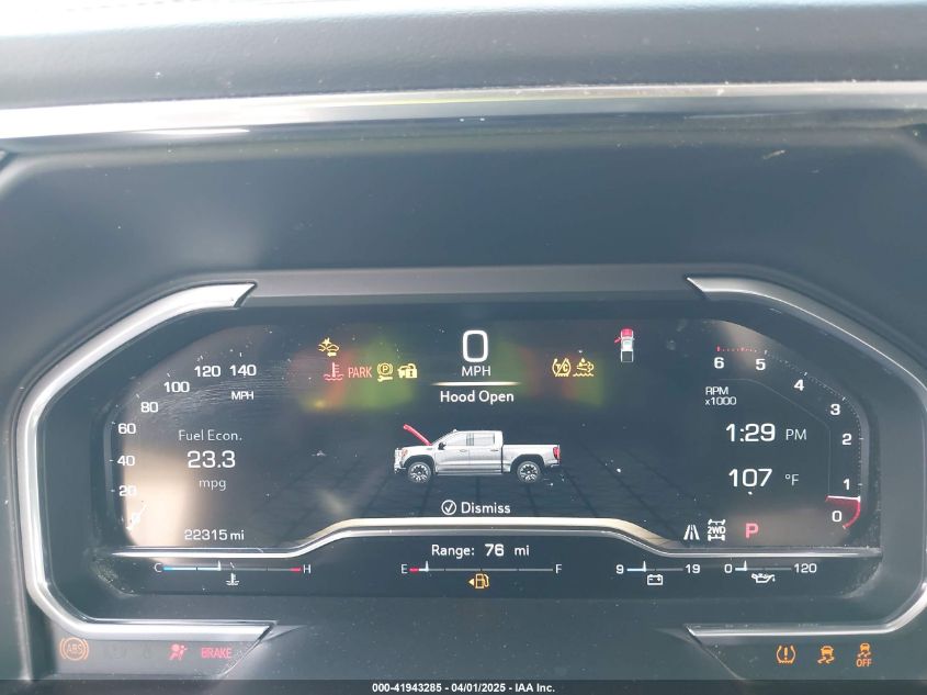 2023 GMC Sierra 1500 4Wd Short Box Denali VIN: 1GTUUGE81PZ308054 Lot: 41943285