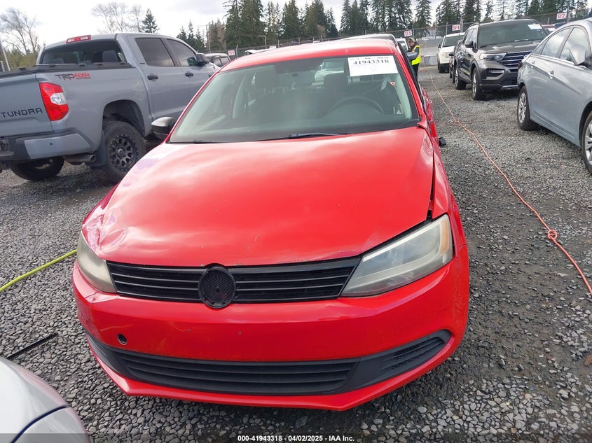 2012 Volkswagen Jetta 2.0L S VIN: 3VW2K7AJ2CM373655 Lot: 41943318