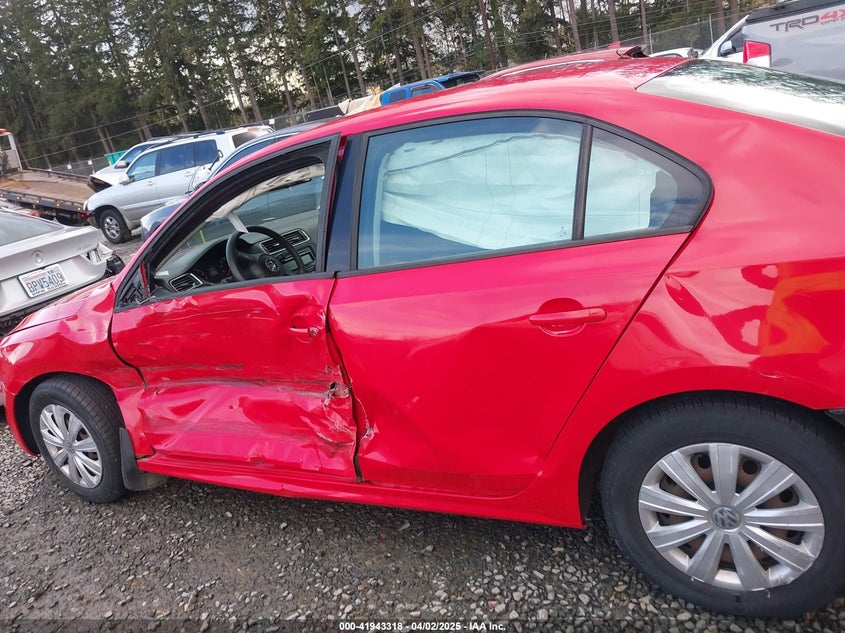 2012 Volkswagen Jetta 2.0L S VIN: 3VW2K7AJ2CM373655 Lot: 41943318