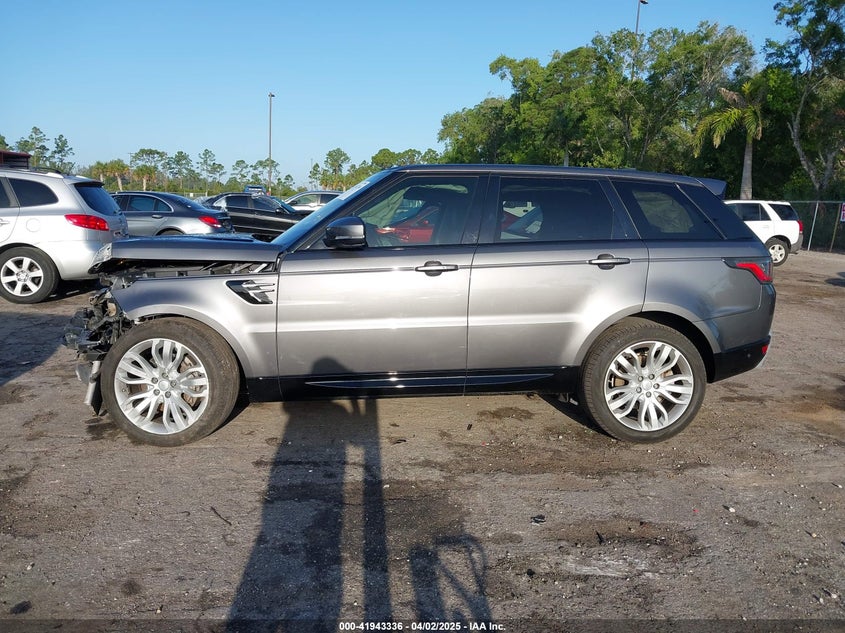 VIN SALWR2RV3KA819505 2019 LAND ROVER RANGE ROVER SPORT HSE