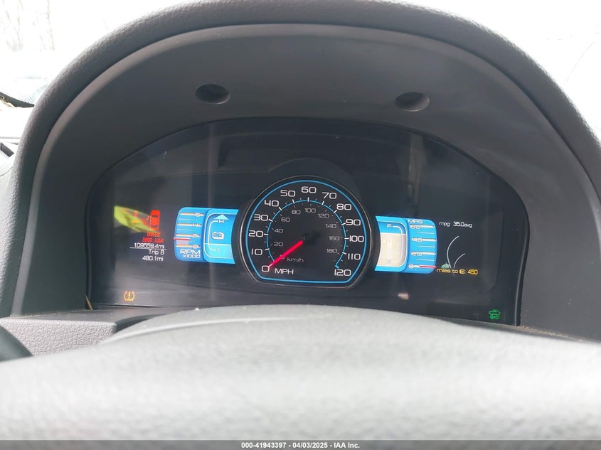 2010 FORD FUSION HYBRID VIN: 3FADP0L30AR121282