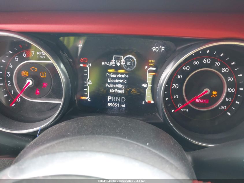 2020 Jeep Wrangler Unlimited Rubicon 4X4 VIN: 1C4HJXFN0LW300344 Lot: 41943662