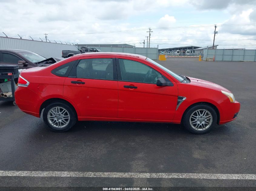 2008 Ford Focus Se/Ses VIN: 1FAHP35N28W179645 Lot: 41943801