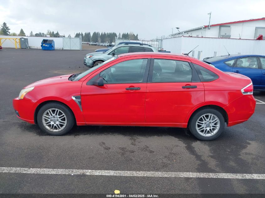 2008 Ford Focus Se/Ses VIN: 1FAHP35N28W179645 Lot: 41943801