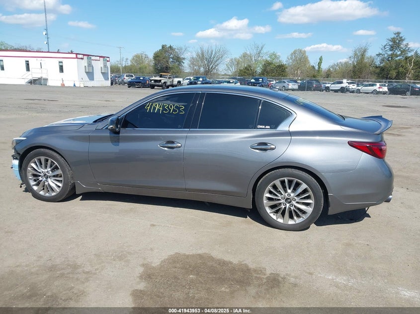 VIN JN1EV7BR7MM750265 2021 INFINITI Q50 LUXE AWD