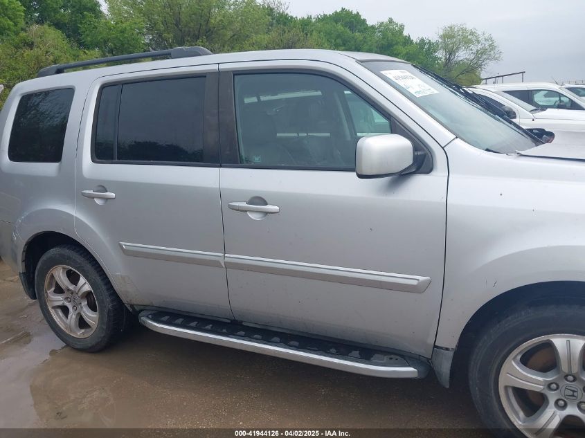 2012 Honda Pilot Ex-L VIN: 5FNYF3H54CB011401 Lot: 41944126