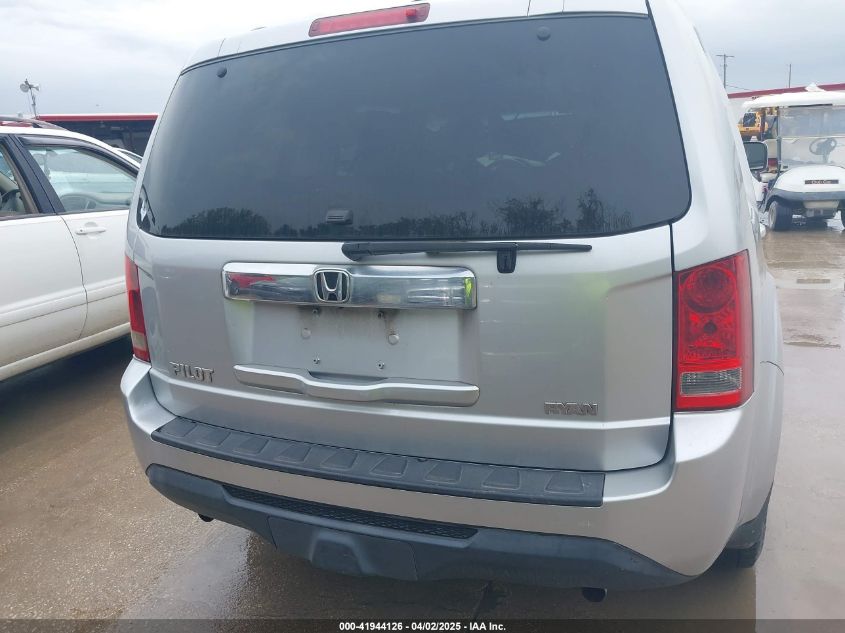 2012 Honda Pilot Ex-L VIN: 5FNYF3H54CB011401 Lot: 41944126