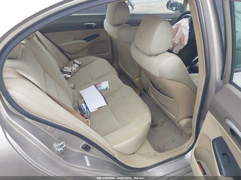2006 HONDA CIVIC VIN: 1HGFA165X6L080691