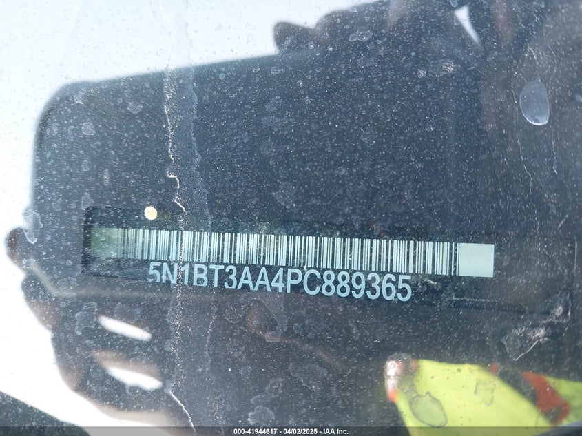 2023 NISSAN ROGUE VIN: 5N1BT3AA4PC889365