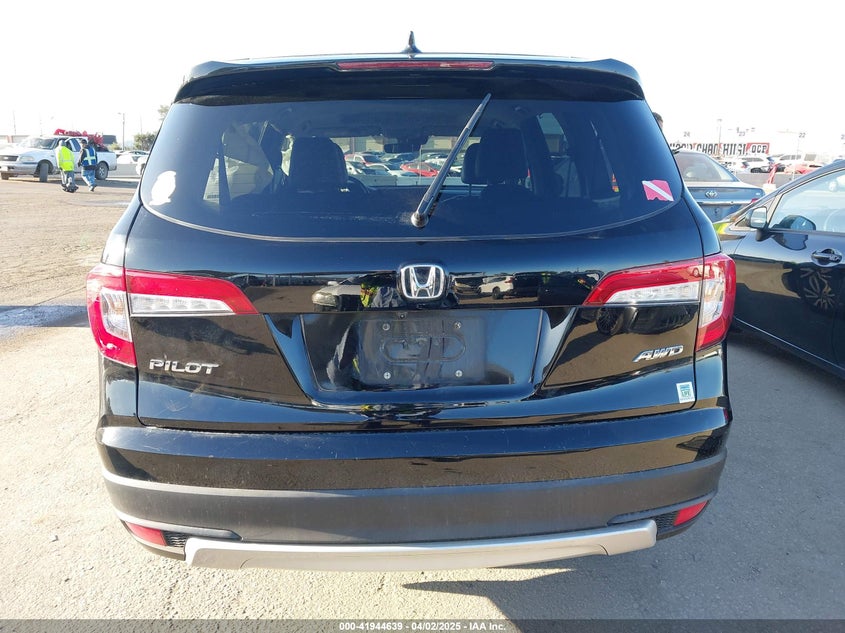 2019 HONDA PILOT VIN: 5FNYF6H5XKB088337