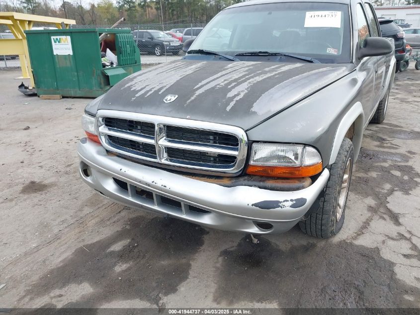 2004 Dodge Dakota Slt VIN: 1D7HL48K84S728575 Lot: 41944737