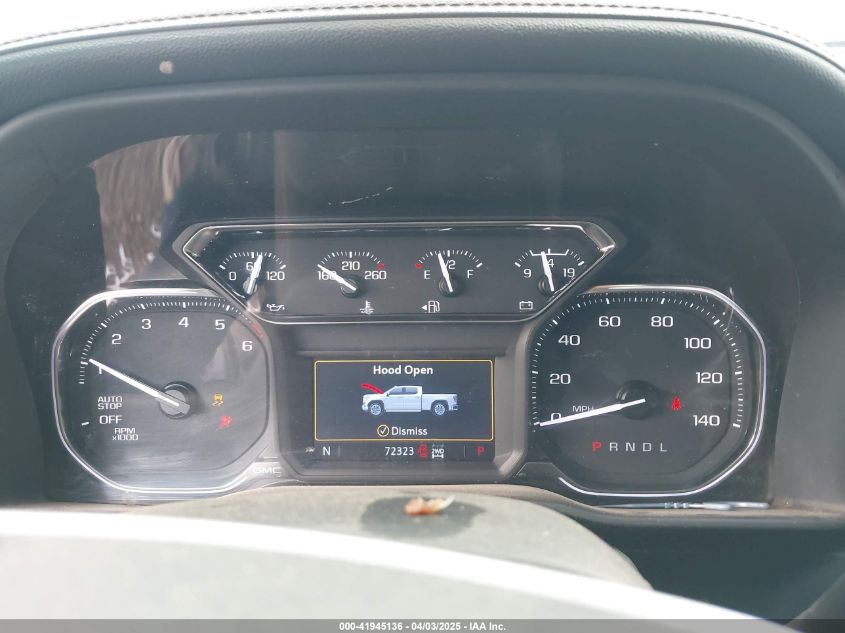 2020 GMC Sierra 1500 4Wd Short Box Slt/4Wd Standard Box Slt VIN: 1GTU9DEDXLZ344703 Lot: 41945136