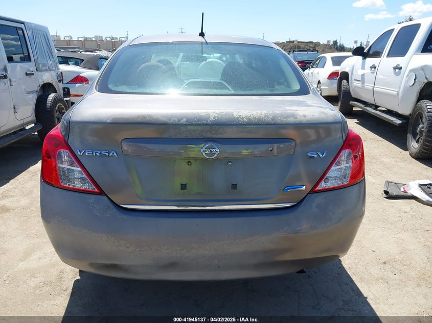 2012 NISSAN VERSA VIN: 3N1CN7AP3CL854994