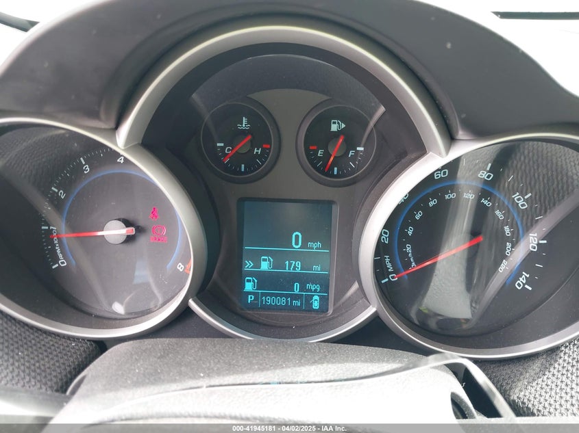 2012 CHEVROLET CRUZE VIN: 1G1PF5SCXC7114853