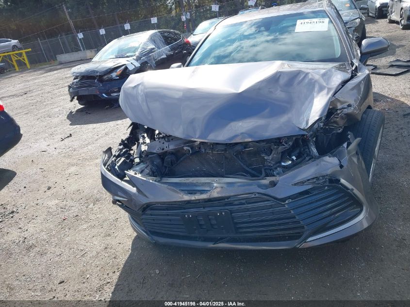 2021 Toyota Camry Le VIN: 4T1C11AK6MU452013 Lot: 41945198