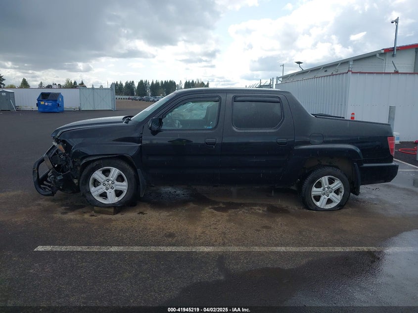 2011 HONDA RIDGELINE VIN: 5FPYK1F53BB001385