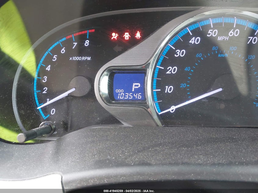 2013 TOYOTA SIENNA VIN: 5TDYK3DC3DS384510