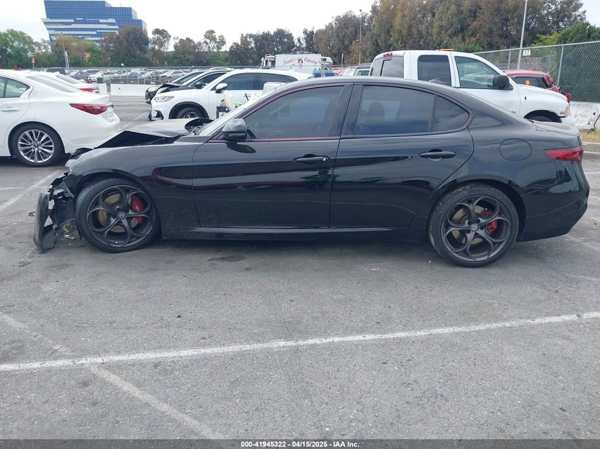 2019 ALFA ROMEO GIULIA VIN: ZARFAMBN4K7605372