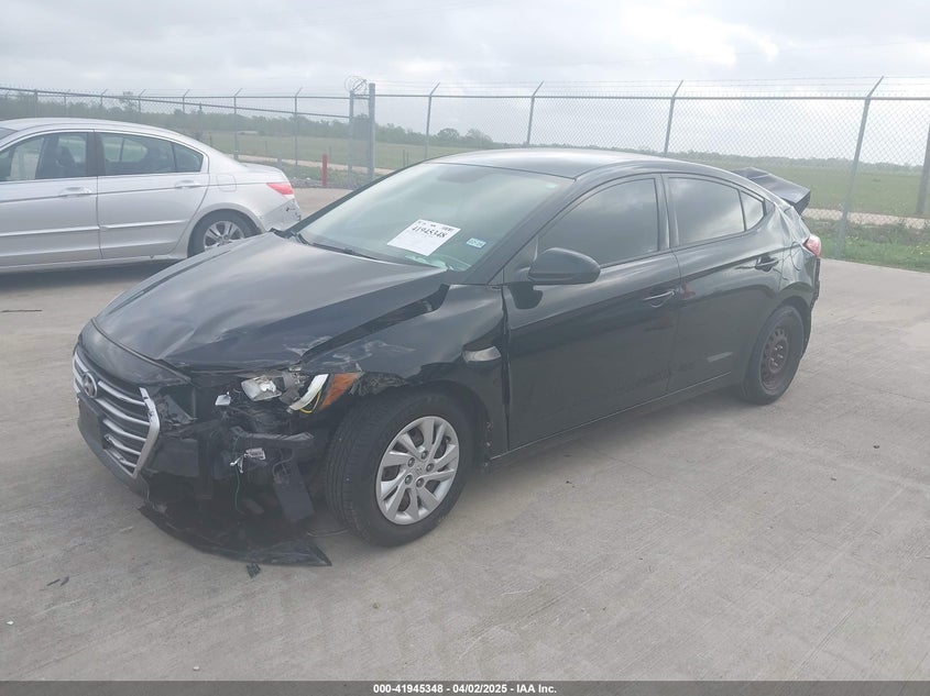 2018 HYUNDAI ELANTRA VIN: 5NPD74LF0JH277787