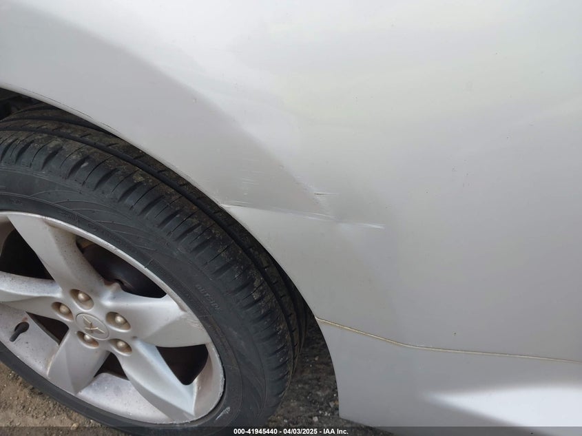 2007 MITSUBISHI ECLIPSE VIN: 4A3AK24F67E015377