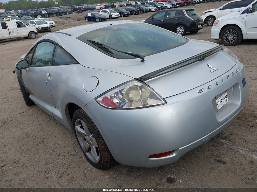 2007 MITSUBISHI ECLIPSE VIN: 4A3AK24F67E015377
